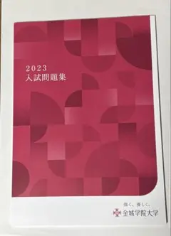金城学院大学　入試問題集　2023