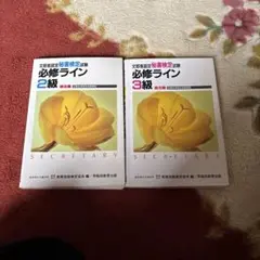 秘書検定試験 必修ライン2級 3級総合編 2冊セット