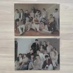 SEVENTEEN クリアファイル セブチ 4枚セット セブチカフェ まとめ売り