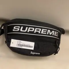 Supreme Logo Waist Bag black