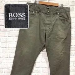HUGO BOSS カーキ チノパン ジーンズ W38 L32 1775