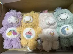 Care Bears ケアベア ふんわりマスコット 4種セット