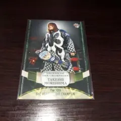 Takeshi Morishima GHCヘビー級チャンピオンカード
