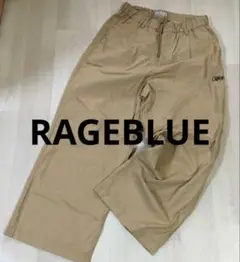 RAGEBLUE タックシシュウチノ　レイジブルー パンツ チノパンツ ベージ