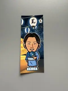 埼玉西武ライオンズ 縁日 ステッカー 源田壮亮①