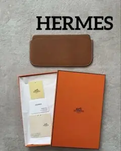 【新品】HERMESエルメス スマートフォンケース フラットケース スマホケース