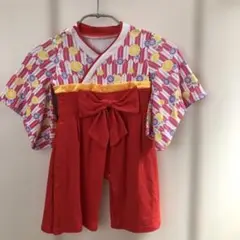 袴ロンパース　70cm