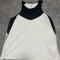 Nike DRI-FIT タンクトップ ホワイト/ブラック