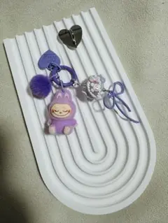 可愛い笑顔のラブブストラップ