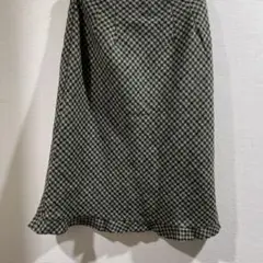 最終価格　ローラアシュレイ　ウールスカート