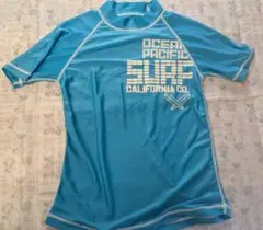 OCEAN PACIFIC 半袖ラッシュガード 青
