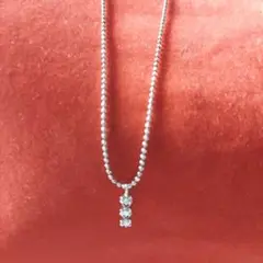 天然ダイヤモンド ネックレス 0.5ct　宝石鑑別書付き7日タイム セール