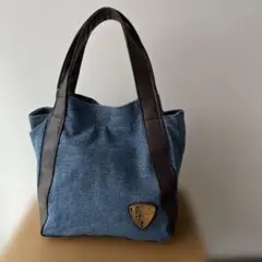 CLARAデニム手提げトートバッグ