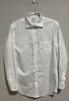 UNIQLO スーパーノンアイロンスリムフィットシャツ 白 S 39-78.5
