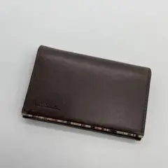 ☆美品☆ポールスミス☆名刺入れ☆カードケース☆本革