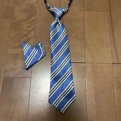 こども用 フォーマルネクタイ＆チーフセット