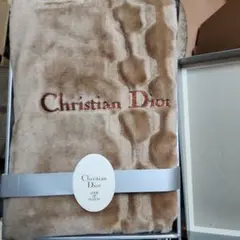 Christian Dior ベージュ ブランケット