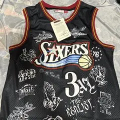 アレンアイバーソン NBA セブンティシクサーズ ユニフォーム ナゲッツ（XL