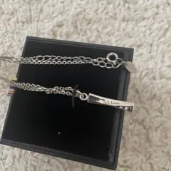 美品　ポールスミス　シルバー ペンダント ネックレス　ツイスト