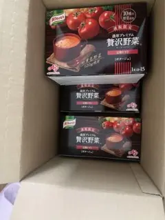 「クノール®贅沢野菜®」完熟トマト 4箱