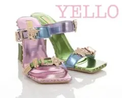 YELLO COSMIC HORSE RING SANDALS Mサイズ