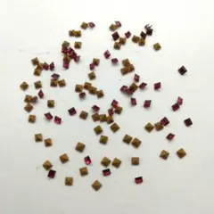スワロフスキー　4401-2mmスクウェア型チャトン　シャム