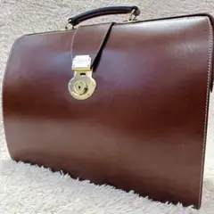 【美品】GOLD PFEIL ゴールドファイル ダレスバッグ ビジネス ブラウン