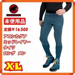 ☆【新品タグ付☘】マムート アコンカグア ミッドレイヤー タイツ ロング メン
