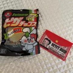 ピザチップスのメモ とベティちゃんの付箋ポーチ
