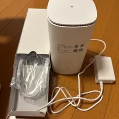 ZTE Speed Wi-Fi HOME 5G L13 ホワイト【美品】