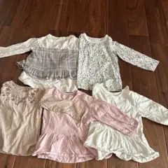 ロングTシャツ　トップスセット 80cm 〜90cm