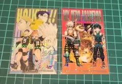 期間限定ジャンプショップ 特典ステッカー ハイキュー 僕のヒーローアカデミア