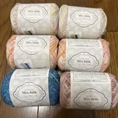 【新品未使用】セリアミックスシルク4色6個セット 日本製
