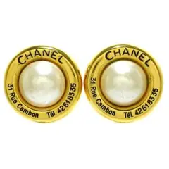 CHANEL(シャネル) イヤリング - ゴールド