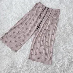 【c4472】✨美品✨ルームウェア ピンク クマ 熊 かわいい