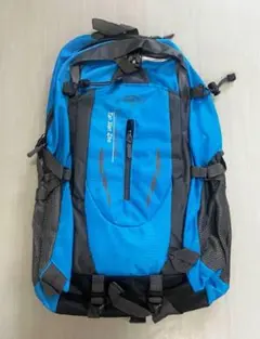 ⭐️ラスト⭐️大容量 登山用 アウトドア バックパック ユニセックス 旅行用 ブルー