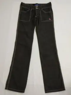 バーバリーブルーレーベル 36サイズ ブラックデニム パンツ カワイイ オシャレ