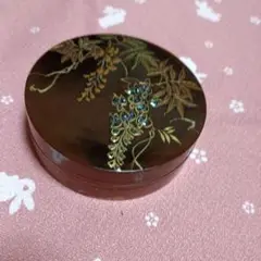 茶道具　山中塗　福田芳朗作　縞黒檀南天煤竹象嵌　寿輪　大平棗　共箱　UR5222 Amazon.co.jp: 茶道具 山中塗 福田芳朗作 縞黒檀南天煤竹象嵌 寿