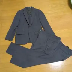 AOKI グレーストライプ春夏用　2パンツ