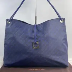 ✨良品✨ GHERARDINI ゲラルディーニ トートバッグ ネイビー