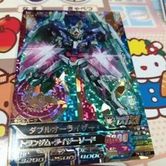 ガンダムトライエイジ　鉄華繚乱5弾(TKR5-017)　P　ダブルオーライザー