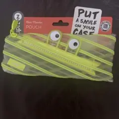 Clear Monster Pouch 蛍光イエロー