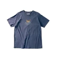 7SM5 インポート　ビートルプリント　半袖Tシャツ　ネイビー　XL 古着