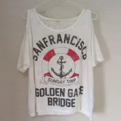SAN FRANCISCO GOLDEN GATE BRIDGE Tシャツ