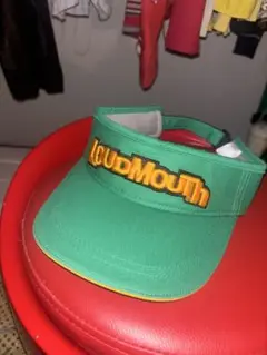 ゴルフ LoudMouth 緑色 サンバイザー