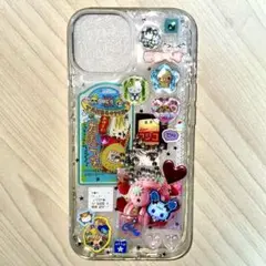 iPhone15 ケース 平成女児 シール