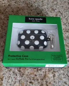 kate spade 新品 AirPods Pro ケース ドット