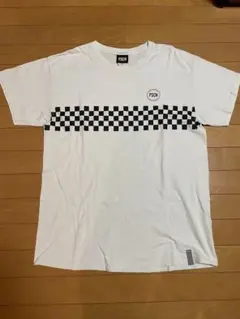 PSCN チェッカーパターン Tシャツ ホワイト