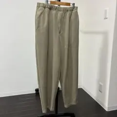 GU ダブルフェイスワイドパンツ
