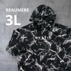 パーカー フーディー ボウメール BEAUMERE オーバーサイズ 3L